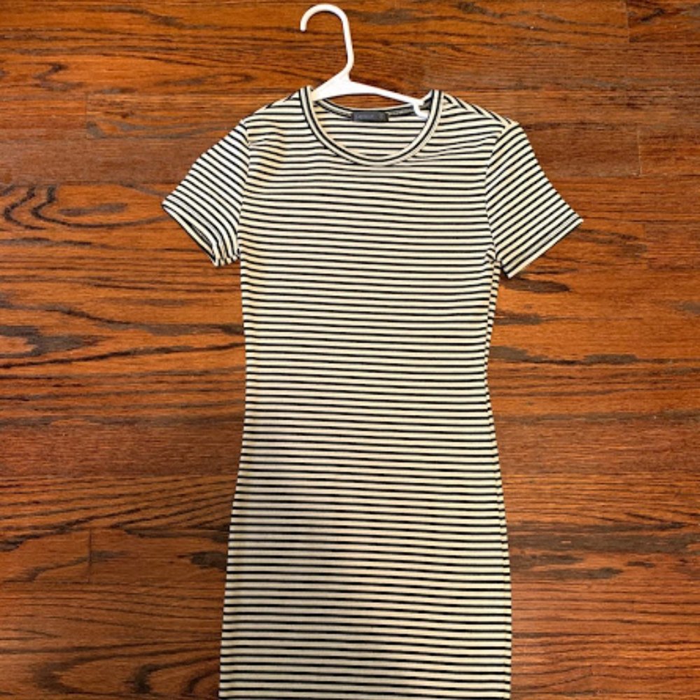 Soprano Striped T-shirt Dress